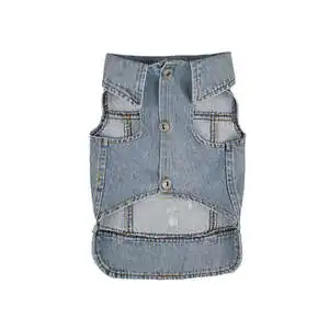 Betty Kedi & Köpek Denim Yelek - 2