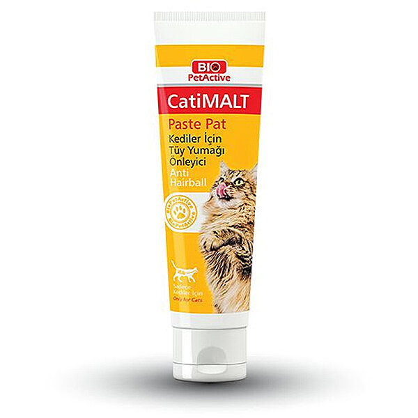 Bio PetActive Catimalt Plus Tüy Yumağı Önleyici Malt Macunu 100 g - 1