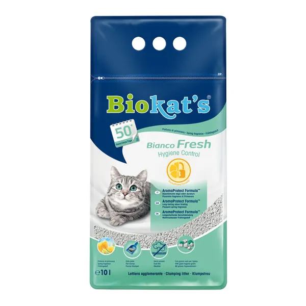 Biokat's Bianco Fresh Kedi Kumu 10 Lt - 1