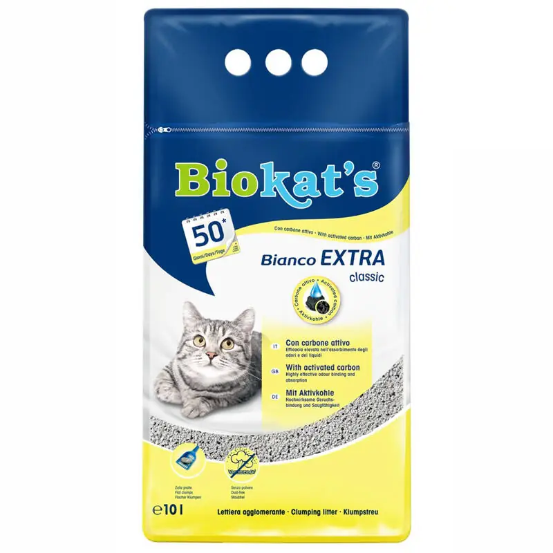 Biokat's Bianco Extra Kedi Kumu 10 Lt - 1