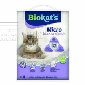 Biokats Micro Bianco Classic Kedi Kumu 6 Lt