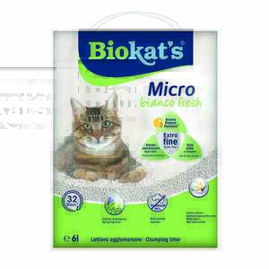 Biokats Micro Bianco Fresh Kedi Kumu 6 Lt
