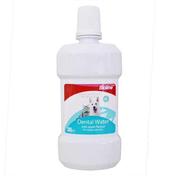 Bioline Kedi ve Köpek İçin Bakteri Engelleyici Ağız Bakım Suyu 300 ml - 1