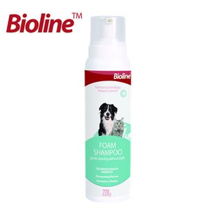 Bioline Kedi ve Köpekler İçin Köpük Şampuan 220 GR