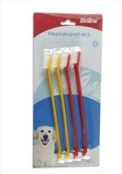 Bioline Köpek Diş Fırçası 4lü Set - 2