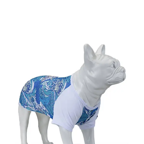 Blue Flowers Tshirt Beden : 5 - 1