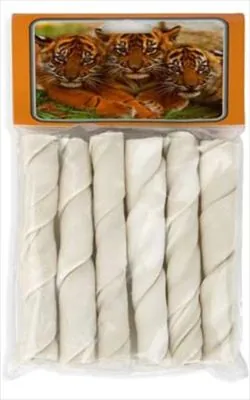 Bobo Beyaz Dental Twist Kemik 6 Adet - 1