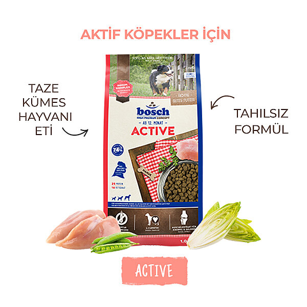 Bosch Active Köpek Maması 15 KG - 3