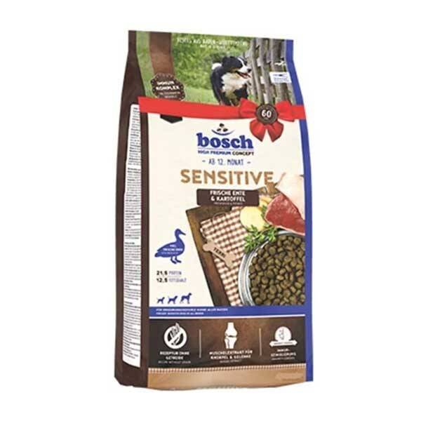Bosch Sensitive Ördekli ve Patatesli Köpek Maması 15 kg - 1