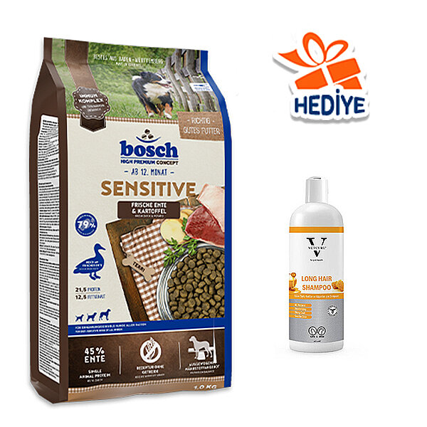 Bosch Sensitive Ördekli ve Patatesli Köpek Maması 15 kg - 1