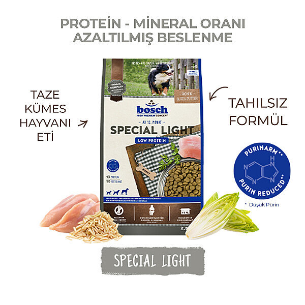 Bosch Adult Special Light Özel Diyet Formüllü Köpek Maması 12.5 kg - 4