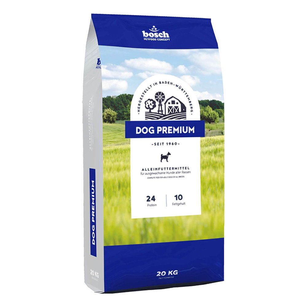 Bosch Dog Premium Kırmızı Etli ve Balıklı Köpek Maması 20 KG - 1