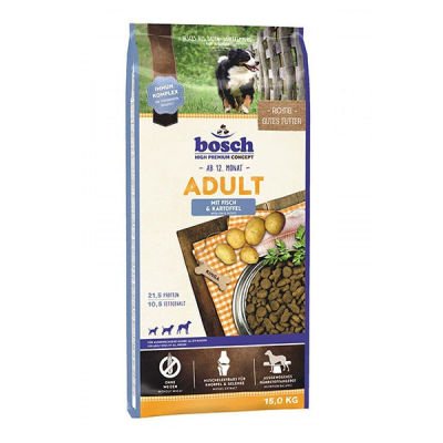 Bosch Glutensiz Balıklı Köpek Maması 15 KG - 1