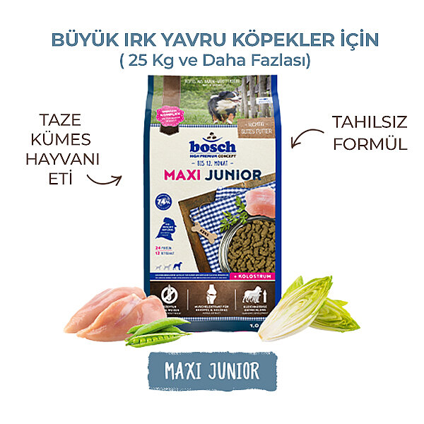 Bosch Büyük Irk Yavru Köpek Maması 15 KG - 3