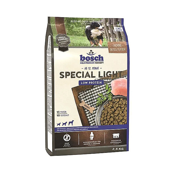 Bosch Düşük Kalorili Special Light Köpek Maması 2,5 Kg