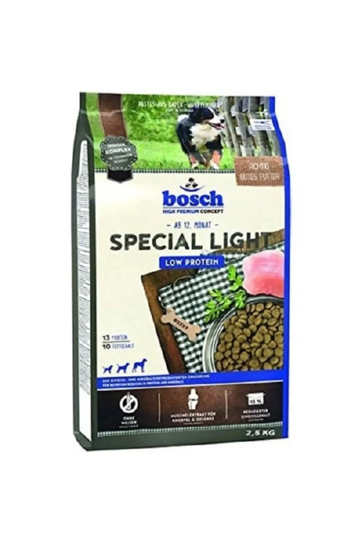 Bosch Düşük Kalorili Special Light Köpek Maması 2,5 Kg - 1