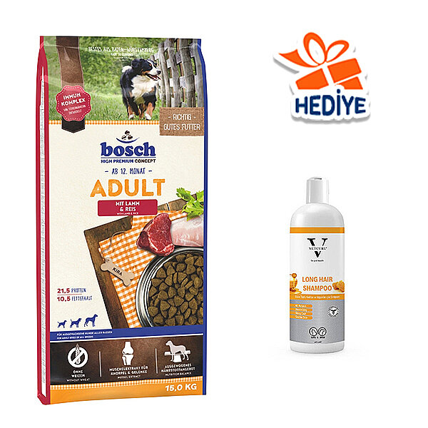 Bosch Glutensiz Kuzu Etli Köpek Maması 15 KG - 1