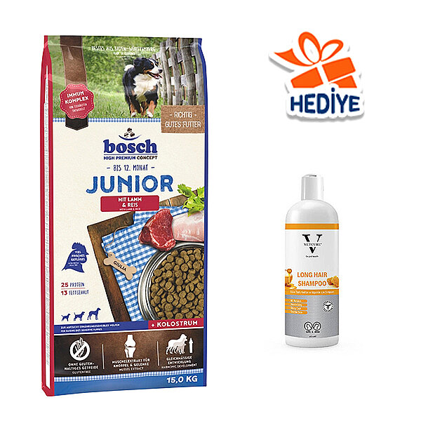 Bosch Kuzu Etli ve Pirinçli Yavru Köpek Maması 15 kg - 1