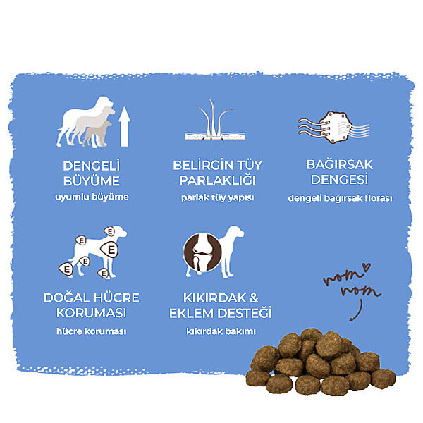 Bosch Kuzu Etli ve Pirinçli Yavru Köpek Maması 15 kg - 8