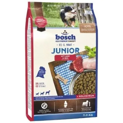 Bosch Kuzu Etli ve Pirinçli Yavru Köpek Maması 3 kg - 1