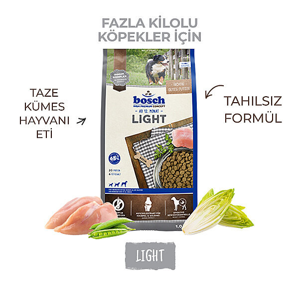 Bosch Light Köpek Maması 2.5Kg - 4