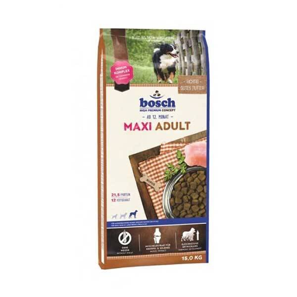 Bosch Maxi Adult Kümes Hayvanlı Büyük Irk Yetişkin Köpek Maması 15 kg - 1