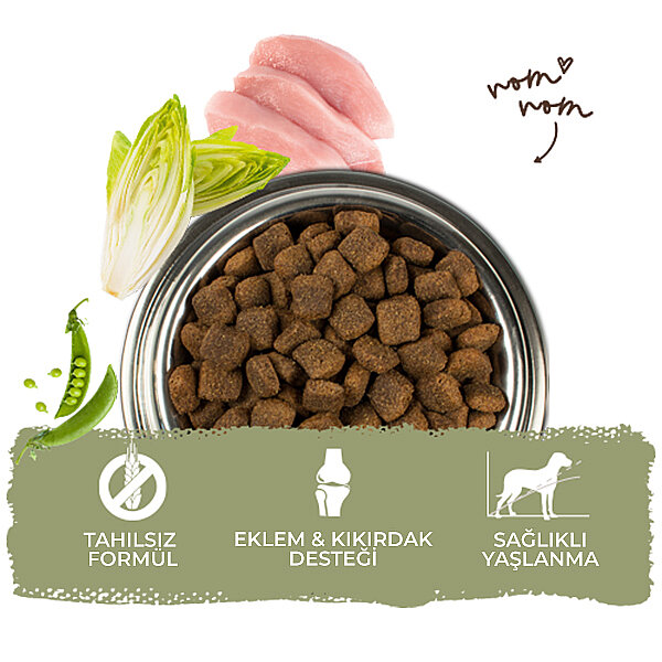 Bosch Maxi Senior Büyük Irk Tavuklu ve Pirinçli Köpek Maması 12,5 Kg - 6