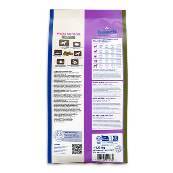 Bosch Maxi Senior Büyük Irk Tavuklu ve Pirinçli Köpek Maması 12,5 Kg - 2