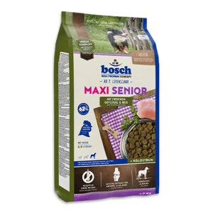Bosch Maxi Senior Büyük Irk Tavuklu ve Pirinçli Köpek Maması 12,5 Kg
