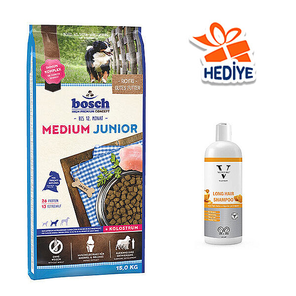 Bosch Medium Junior Yavru Köpekler İçin Kuru Mama 15 kg - 1