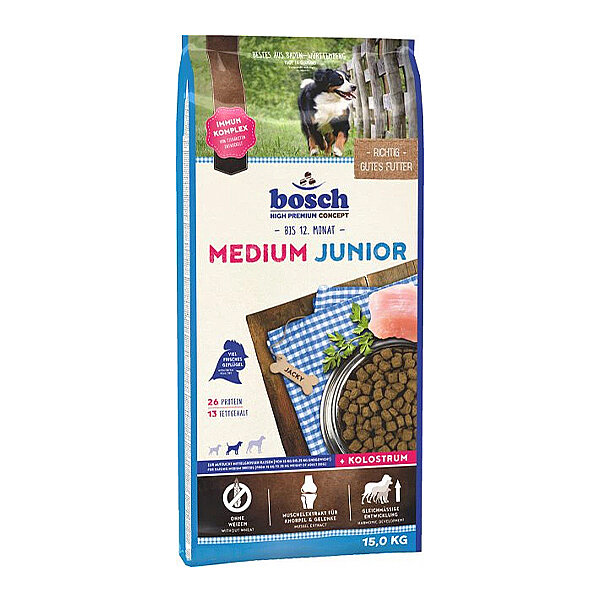 Bosch Medium Junior Yavru Köpekler İçin Kuru Mama 15 kg - 2