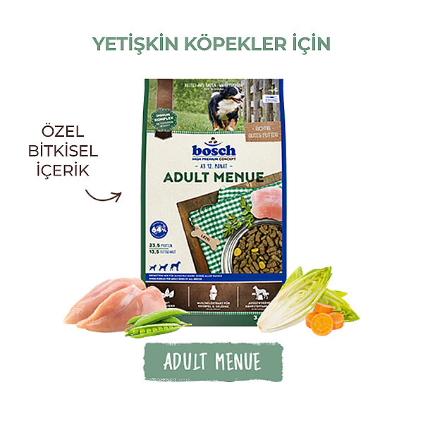 Bosch Menue Yetişkin Köpekler için Tamamlayıcı Köpek Maması 15 kg - 6