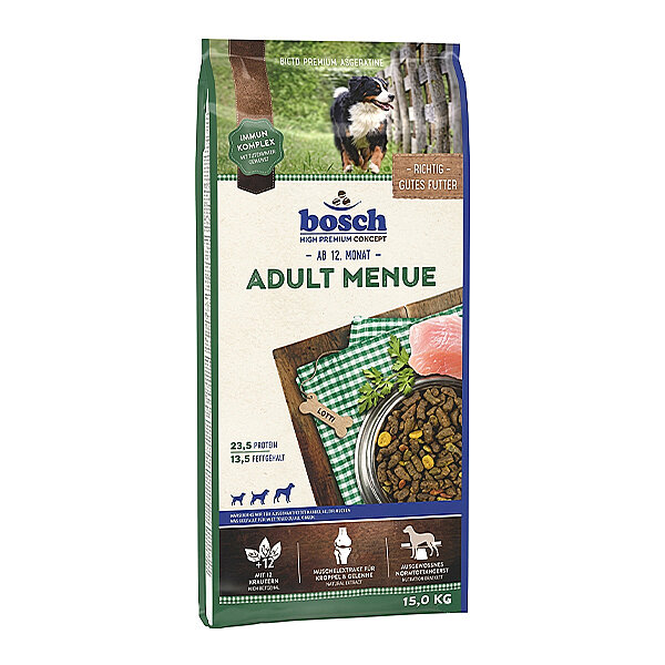 Bosch Menue Yetişkin Köpekler için Tamamlayıcı Köpek Maması 15 kg - 2