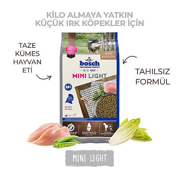 Bosch Mini Light Köpek Maması 2.5 KG - 3