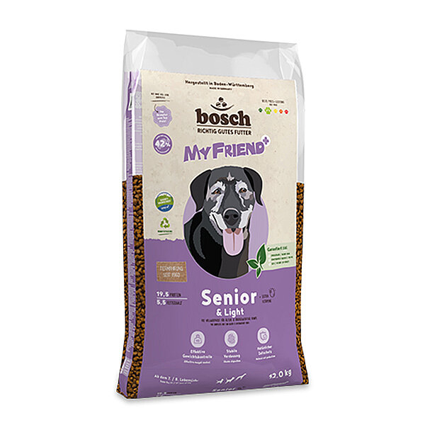 Bosch My Friend Senior & Light Yaşlı Köpekler İçin Kuru Köpek Maması - 12 kg - 1