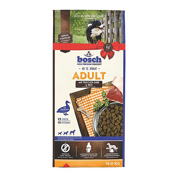 Bosch Ördek Ve Pirinçli Yetişkin Köpek Maması 15 kg - 1