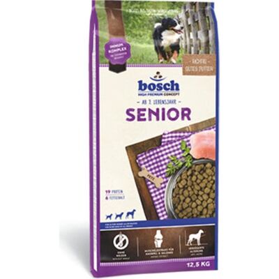 Bosch Glutensiz Senior Yaşlı Köpek Maması 12,5 KG - 1
