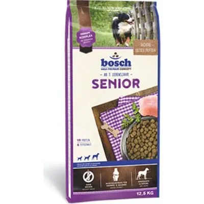 Bosch Glutensiz Senior Yaşlı Köpek Maması 12,5 KG - 1