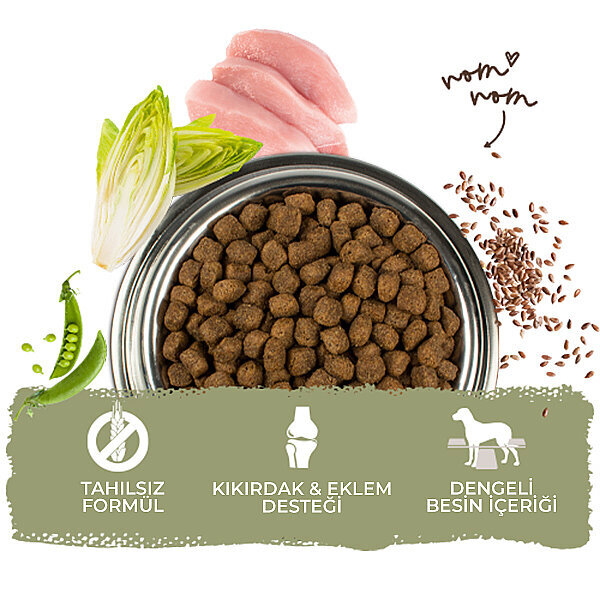 Bosch Yetişkin Kümes Hayvanlı ve Darılı Köpek Maması 15 kg - 5
