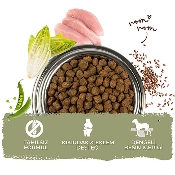 Bosch Yetişkin Kümes Hayvanlı ve Darılı Köpek Maması 15 kg - 5
