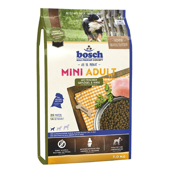 Bosch Mini Irk Kümes Hayvanlı ve Darılı Köpek Maması 3 kg - 1