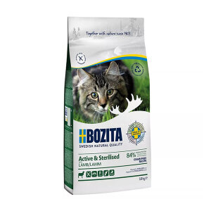 Bozita Active Tahılsız Kuzu Etli Kısırlaştırılmış Kedi Maması 10 kg
