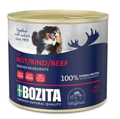 Bozita Biftekli Yaş Köpek Maması 625 GR - 1