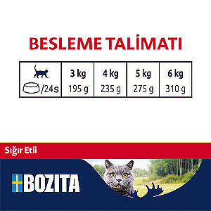 Bozita Sığır Etli Mousse Yaş Kedi Maması 85 g - 3
