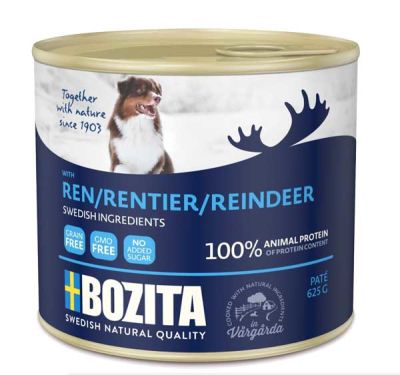Bozita ReinDeer Ren Geyikli Yaş Köpek Maması 625 GR - 1