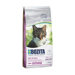 Bozita Hair Skin Tüy Sağlığı Destekleyici Tahılsız Somonlu Kedi Maması 2 Kg - 5