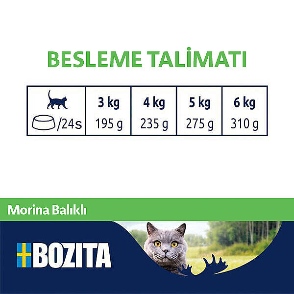 Bozita Morina Balıklı Mousse Yaş Kedi Maması 85 g - 3
