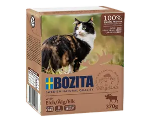 Bozita Kanada Geyik Etli Tetra Paket Jelly Kedi Konserve 370 Gr