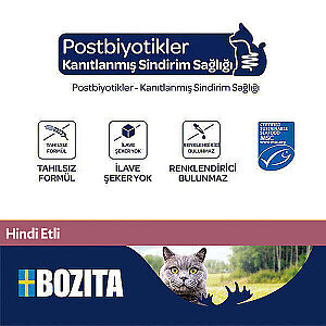 Bozita Hindi Etli Mousse Yaş Kedi Maması 85 g - 2