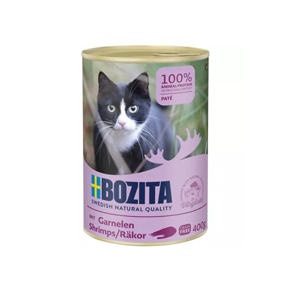 Bozita Karidesli Pate Kedi Konservesi 400 gr - 5